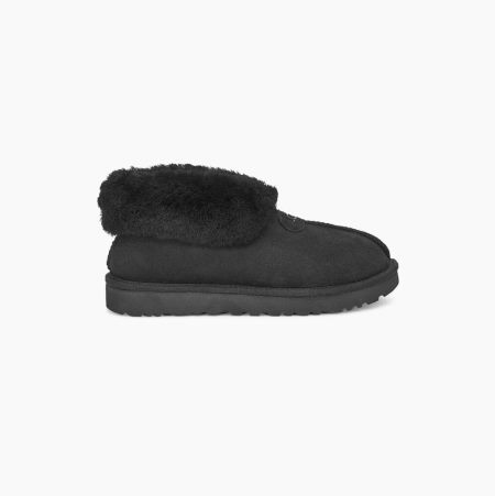 UGG Mate Revival Black Slippers for Women (AMKC64153)